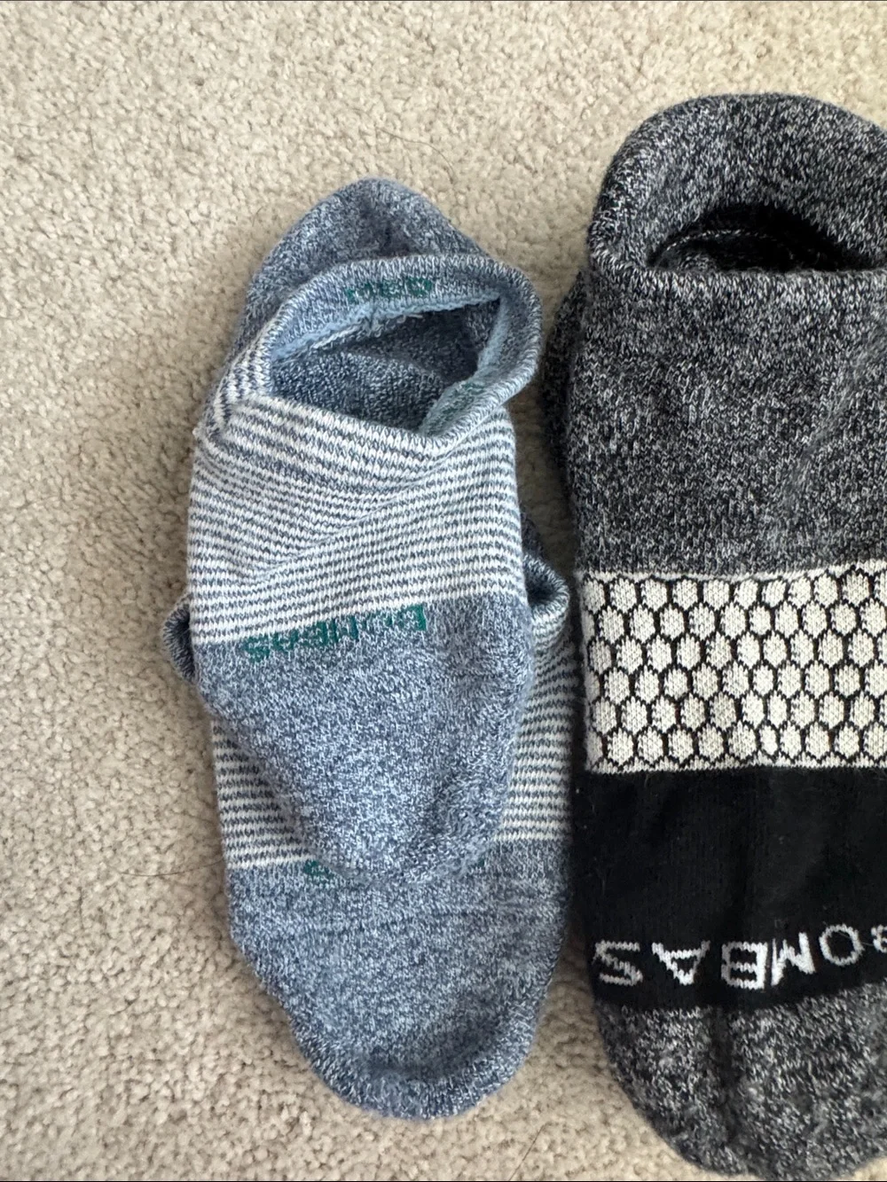 Bombas Low-Cut Sock Set - Gray, Blue, Black, White